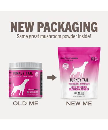 Om Mushroom Matrix Pet - Turkey Tail Organic Mushroom Supplement for Dogs & Cats | Immune Support | 200g - Buy Online on GoSupps.com