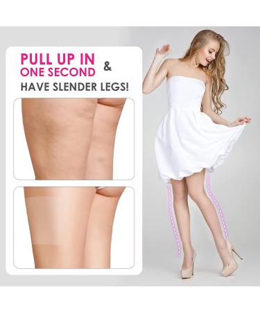 Thigh Lift Tape 10 PCS Clear Adhesive Strips | Instantly Lifts Thigh Skin & Tummy | Waterproof & Sweat-Proof | Smooths Wrinkles | Wear Under Skirt or Swimsuit - Buy Online on GoSupps.com