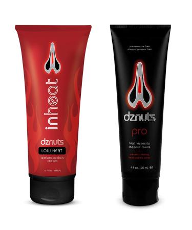 Men s Pro Chamois Cream + in Heat Embrocation Cream (Low Heat) PRO + LOW HEAT