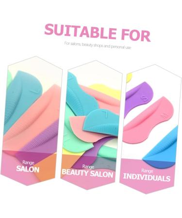 Mikinona 5 Pairs Eyelash Auxiliary Patch Eyelash Perming Silicone Pads Lash Lift Supplies Eyelash Curler Tool Eyelash Lift Silicone Pads Eyelash Perming Curler Silicone Pads for Lash Lift - Buy Online on GoSupps.com