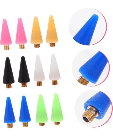 FOMIYES 24pcs Nail Picker Wax Replacement Multi Dotting Pen Tips for Nail Art Easy Installation and Safe for Professionals and Enthusiasts - Buy Online on GoSupps.com