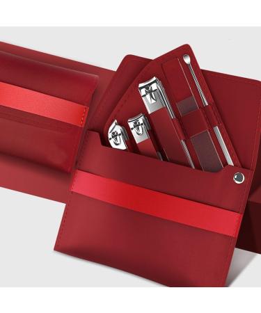 Nail Clipper Set Rotating Storage Bag Design Nail Care Nail Scissors Set with Box Home Manicure Tools Portable Travel Beauty Set Nail Trimming Kit(05) - Buy Online on GoSupps.com