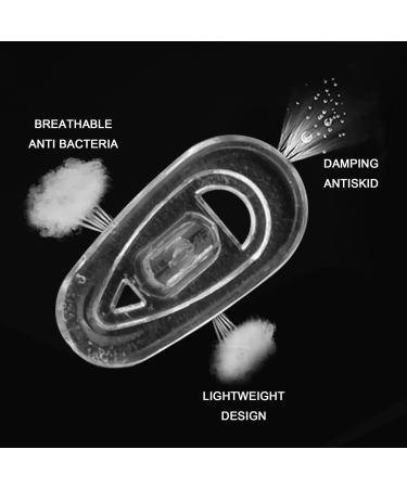 Crcyphne 25 Pairs Silicone Eyeglass Nose Pads Oval Push On - Buy Online on GoSupps.com