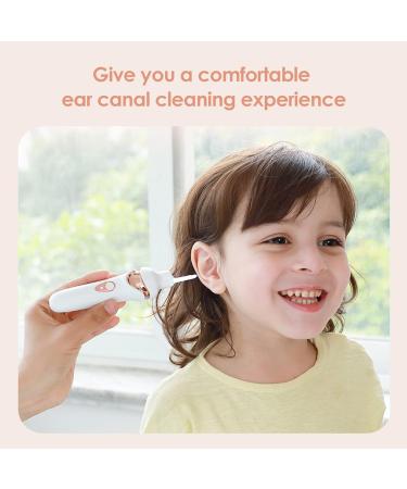 Electric Ear Scoop Rechargeable Led Ear Cleaning Tool Quiet Safe Low Noise Portable Ear Cleaner for Kids Adults Black - Buy Online on GoSupps.com