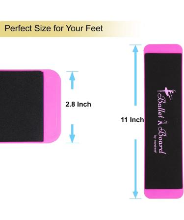 Portable Ballet Turning Board - Spin Turn Board for Dancers, Ice Skaters, Gymnasts & Cheerleaders - Pink - Buy Online on GoSupps.com