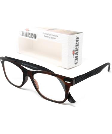 El Charro Illinois Tortoise/Black Reading Glasses - Diopter +1.5 | Stylish & Comfortable Eyewear for Global Shipping - Buy Online on GoSupps.com
