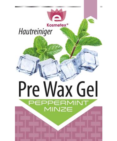 Kosmetex Pre-Wax Mint Skin Cleanser Gel - Peppermint Waxing & Sugaring Prep 500ml | International Shipping Available - Buy Online on GoSupps.com
