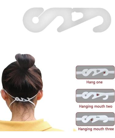 Zhungzaoh Masking Hook - 30 Piece Adjustable Mask Holder for Adults & Children | Anti-Slip Extension for Comfort & Protection - Buy Online on GoSupps.com