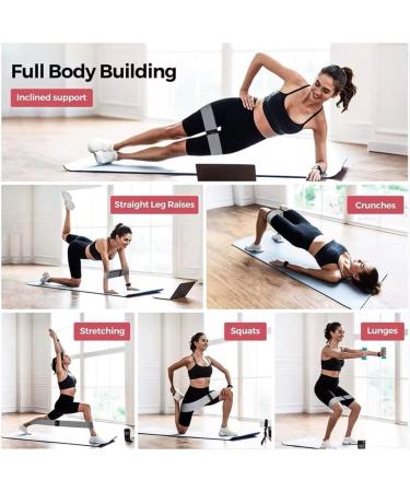 Buy Resistance Bands for Full-Body Workouts | Durable Fabric Booty Bands in 3 Levels for Legs Hips Thighs & Glutes - Ideal for Yoga Pilates & Rehab - Buy Online on GoSupps.com