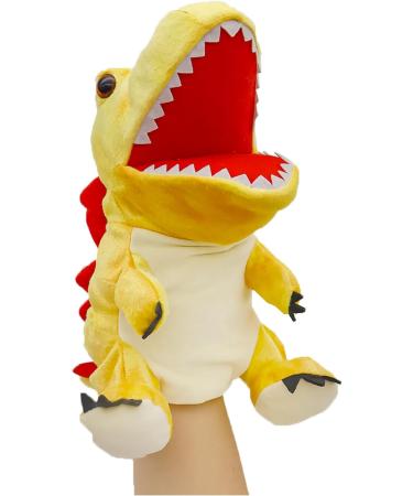 Lilizzhoumax Simulation Stegosaurus Hand Puppet Plush Toy - Interactive Dinosaur Role-Playing Toy for Kids - Buy Online on GoSupps.com