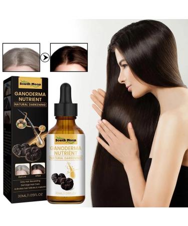 EPMANN DARKA Anti-Greying Hair Serum - Organic Ganoderma Nutrient, Reverse Grey Hair Naturally - 1 Fl Oz (Pack of 2) - Buy Online on GoSupps.com