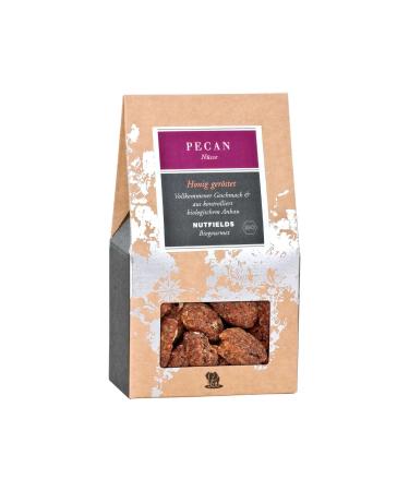 Nutfields Organic Pecans | Honey Roasted | 80 g
