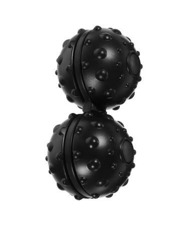 Partykindom 2nd double lacrosse ball trigger point massage ball muscle massage scroll ball black massage balls peanut ball peanut massage roller peanut massage ball ice hockey connected