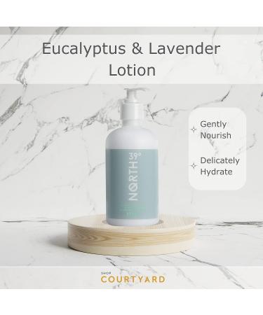 39 North Body Lotion - Eucalyptus & Lavender Scent - Marriott Featured Hydrating Moisturizer - 8.5oz - Buy Online on GoSupps.com
