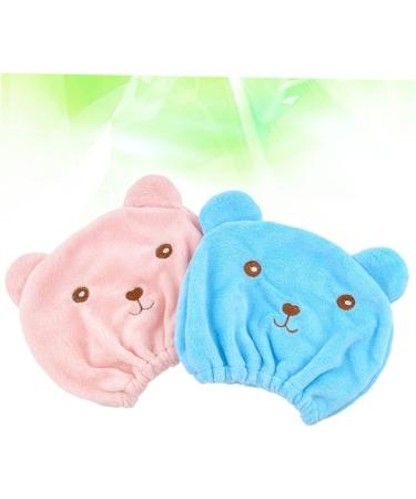 Buy MERRYHAPY 4 Pcs Quick Dry Hair Towel Caps - Cartoon Shower Hats for Fast Drying Hair | International Shipping Available - Buy Online on GoSupps.com