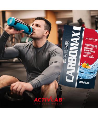 Activlab Glucide Carbomax Energy Power Dynamic 1000 Orange - Buy Online on GoSupps.com