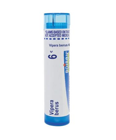 Boiron Vipera Berus 6C Md 80 Pellets for Painful Legs Improved by Elevation 75 pellets