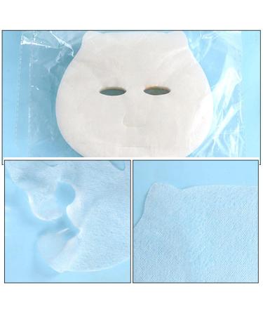 Minkissy 100pcs Skin Care Mask Sheets Breathable Non-Woven Full Face Masks for Kids Boys & Girls | Beauty Tools - Buy Online on GoSupps.com