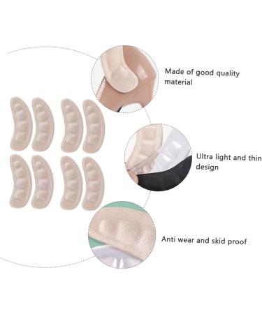 FOMIYES Non-Slip Heel Stickers - 8 Pairs Sweat Pads for Comfort & Cushion in High Heels | Breathable & Soft Shoe Inserts for Girls Running - Buy Online on GoSupps.com
