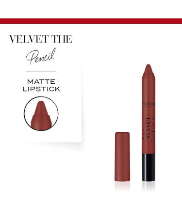 Bourjois Velvet the Pencil 010 - Long-Lasting Color & Smooth Finish | International Shipping Available - Buy Online on GoSupps.com