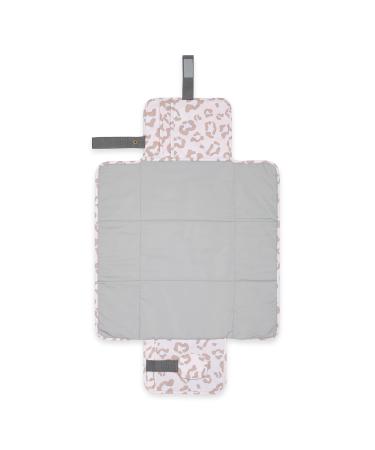 Emma & Noah Wrap Pad for On-the-Go - Washable Diaper Bag with Stroller Organizer (82x52 cm Folded 25x18 cm) - Leo Beige - Buy Online on GoSupps.com