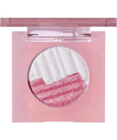 Highlighter Eyeshadow Phantom Makeup Palette Powder Eyeshadow - Long-Lasting Highlighting 2-Color Eye Makeup Powder Palette for Eyelids Lip Kagrote S20 - Buy Online on GoSupps.com