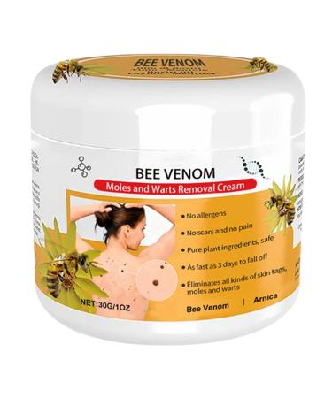 30g Bee Ven-om Cream - Moisturizing Skin Repair Cream | Hydrating Face Repair Cream Facial Nourishing Cream | Skin Cleansing Body Care Cream for Hands Feet Back Neck