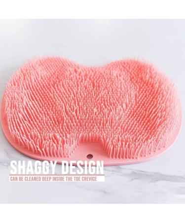 Tvnakdfq 10PCS Shower Foot Scrubber Mat with Non-Slip Suction Cups Foot Back Cleaning Pad Back Washer Exfoliating Bath Wash Pad - Buy Online on GoSupps.com
