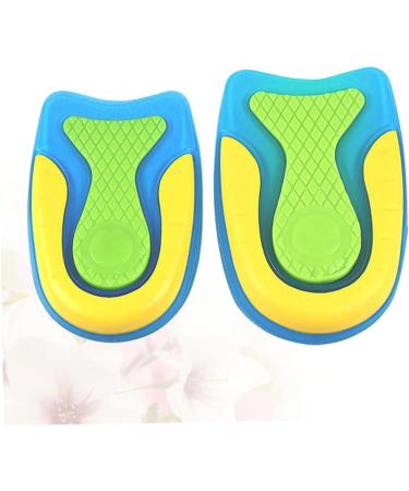 FOMIYES Heel Pads - 2 Pairs Absorption Insoles | Half Insole - Assorted Color - 10x7 CM | International Shipping Available - Buy Online on GoSupps.com