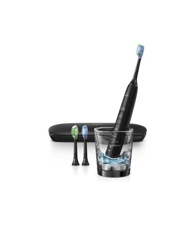 Philips Sonicare DiamondClean Smart Electric Rechargeable toothbrush for Complete Oral Care 9300 Series Black HX9903/31 FFP Black 9300