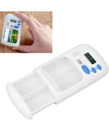 Smart Electric Tablet Organizer with Alarm & Intelligent Dispenser | Portable Automatic 2-Grid Design for Home Use - Buy Online on GoSupps.com