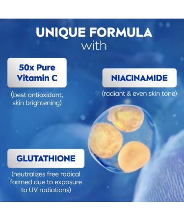 Nivea Extra Bright Super C+ Vitamin Body Serum Sunscreen SPF50+ PA+++ - 320ml (Pack of 1) | Best International Shipping - Buy Online on GoSupps.com