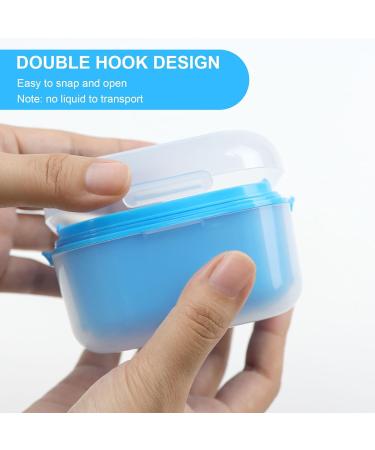 Prohese Dental Care Kit: Sieve Can for Storing Bite Rails & Cleaning Solutions for Dentures - Blue - Buy Online on GoSupps.com