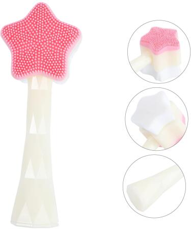 VINTORKY Face Exfoliator Brush Manual Cleaning Tools Bath Scrubber Irish Accessories for Skin Brush Face Wash Face Scrub Facial Cleansing Brush Travel Beauty Tools Handheld 13x5cm Sky-blue - Buy Online on GoSupps.com
