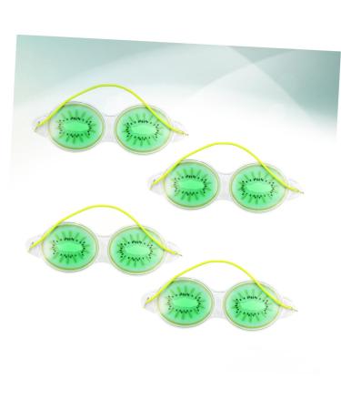 Beavorty 12 STK Eye Masks - Ice Cream Bag Eye Pads for Women - Lemon Strawberry PVC Eye Pads (3-Pack) | Refresh Your Eyes - Buy Online on GoSupps.com