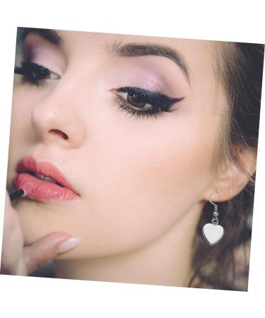 NUOBESTY 40 Pcs Jewlery Stainless Steel Earrings Jewelry Dangler Kit Pendant Girl Jewelry Pin Round Silver 3.50X1.30X1.00CM - Buy Online on GoSupps.com