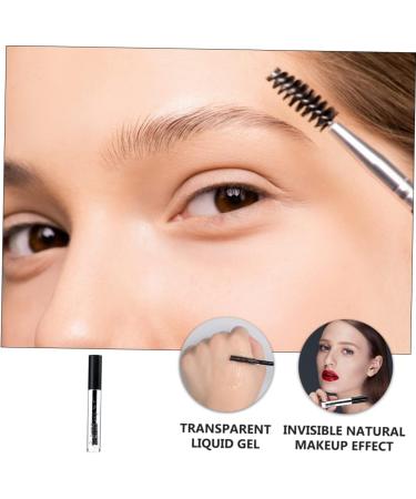 DOITOOL 4 Pcs Eyebrow Shaping Liquid Mascara Black Clear - Eyebrow Styling Gel Miss Repair Lotion Modeling 1 count (Pack of 1) Transparent Colorx2pcs - Buy Online on GoSupps.com