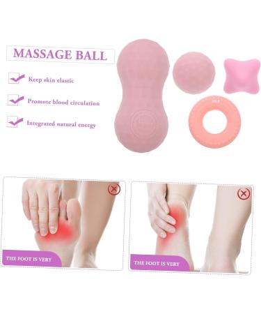 Lurrose 8-Piece Massage Tool Set | Fascia Ball Foot Roller Neck & Back Massager | Relaxation & Pain Relief - Buy Online on GoSupps.com