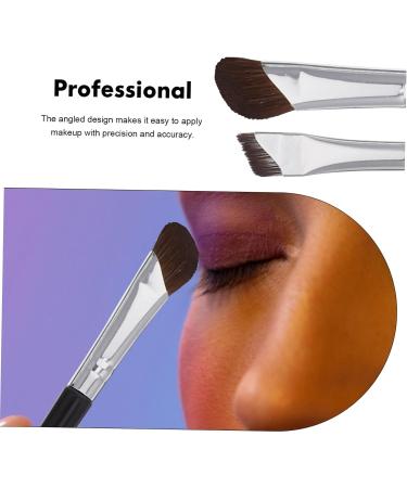 VINTORKY 4 Pcs Eyeshadow Brush Eyeliner Applicator Tool Angled Eyeliner Brush Nose Contour Brush Brow Nylon - Buy Online on GoSupps.com