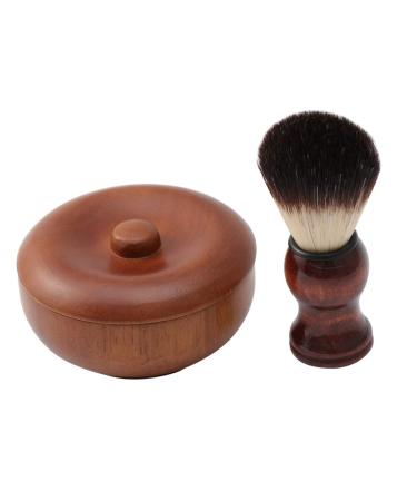 Premium Badger Hair Shaving Brush Kit for Men | Bamboo Soap Bowl & Soft Fur Beard Brush | Perfect Shaving Accessories for a Smooth Shave - Buy Online on GoSupps.com