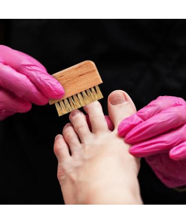 Fingernail Brush Stiff Bristles Nail Scrub Brush Toenail Brush Fingernail Brush for Men Nail Cleaner Brush Finger Nail Brush Nail Scrubber Brush Toe Brush Tool Household Wood - Buy Online on GoSupps.com