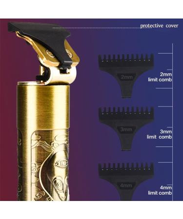 Professional Cordless Hair Clippers for Men | Rechargeable T-Blade Trimmer & Beard Shaver - International Shipping Available - Buy Online on GoSupps.com