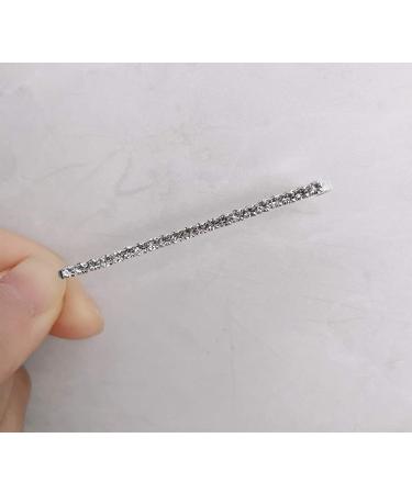 8 pieces Rhinestone Bobby Pin  Shiny Hair Pin  Clear Crystal Hairpin  Metal Hair Clip Sparkly Hair Decoration for Women 8 pieces-clear - Buy Online on GoSupps.com