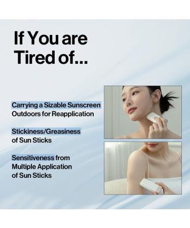 d'Alba Air Fit Fresh Stick SPF50+PA++++ Vegan Non-sticky Silky Powder Finish On-the-go Sun Protection Korean Skincare 19 g / 0.67 oz. - Buy Online on GoSupps.com