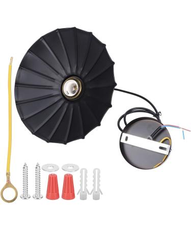 Industrial Metal Retro Pendant Light | Vintage Umbrella-Shaped Fixture for Restaurants Halls and Kitchens | Adjustable Cord Length | Durable Decor - Buy Online on GoSupps.com