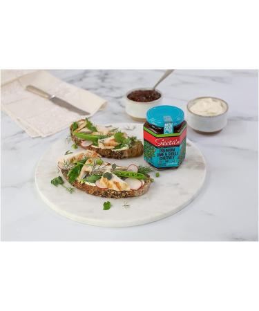 Geeta's Chutney de qualit sup rieure au citron vert et au piment 230 g | La vraie saveur de l'Inde | Fabriqu avec un m lange de kagzi (papier fin) citron vert et de piment frais | Sans gluten  - Buy Online on GoSupps.com