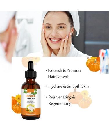 Pumpkin Seeds Oil Pumpkin Seed Oil For Hair Pumpkin Seed Oil Cold Pressed Skin Care Suitable For Men Women Pumpkin Seed Oil For Hair Face Nails Body Skin Pumpkin Seed Oil Pumpkin Oil - Buy Online on GoSupps.com