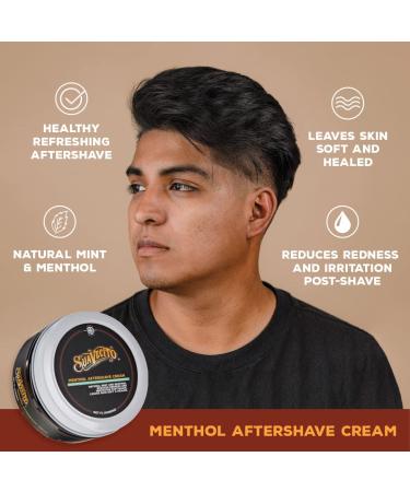 Suavecito Menthol Aftershave 8 oz - Premium Men's Face Grooming for Smooth Skin | Shop Internationally - Buy Online on GoSupps.com