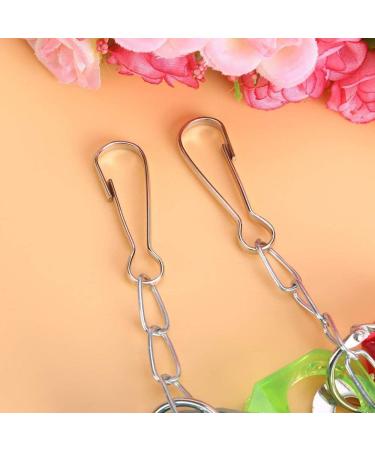 Ycnpeatt 1Piece Bird Swing Toys Parrot Hanging Chewing Toys for Parakeet Cockatiel Conure Cockatoo Macaw African Greys Parrot Cage Toys Blue - Buy Online on GoSupps.com