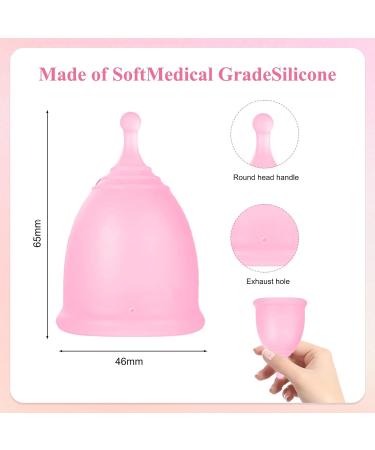 Menstrual Cup with Sterilizer - Medical Silicone Reusable Menstrual Disc & Bands | Shop Now! - Buy Online on GoSupps.com